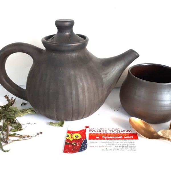 Чайник керамический