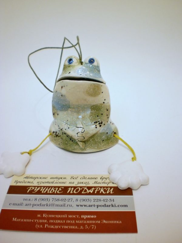 Колокольчик “Лягушка” 1 Колокольчик "Лягушка"